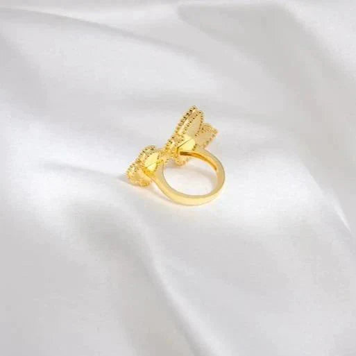[Royal Jewelry]LUCKY BETWEEN THE FINGER RING