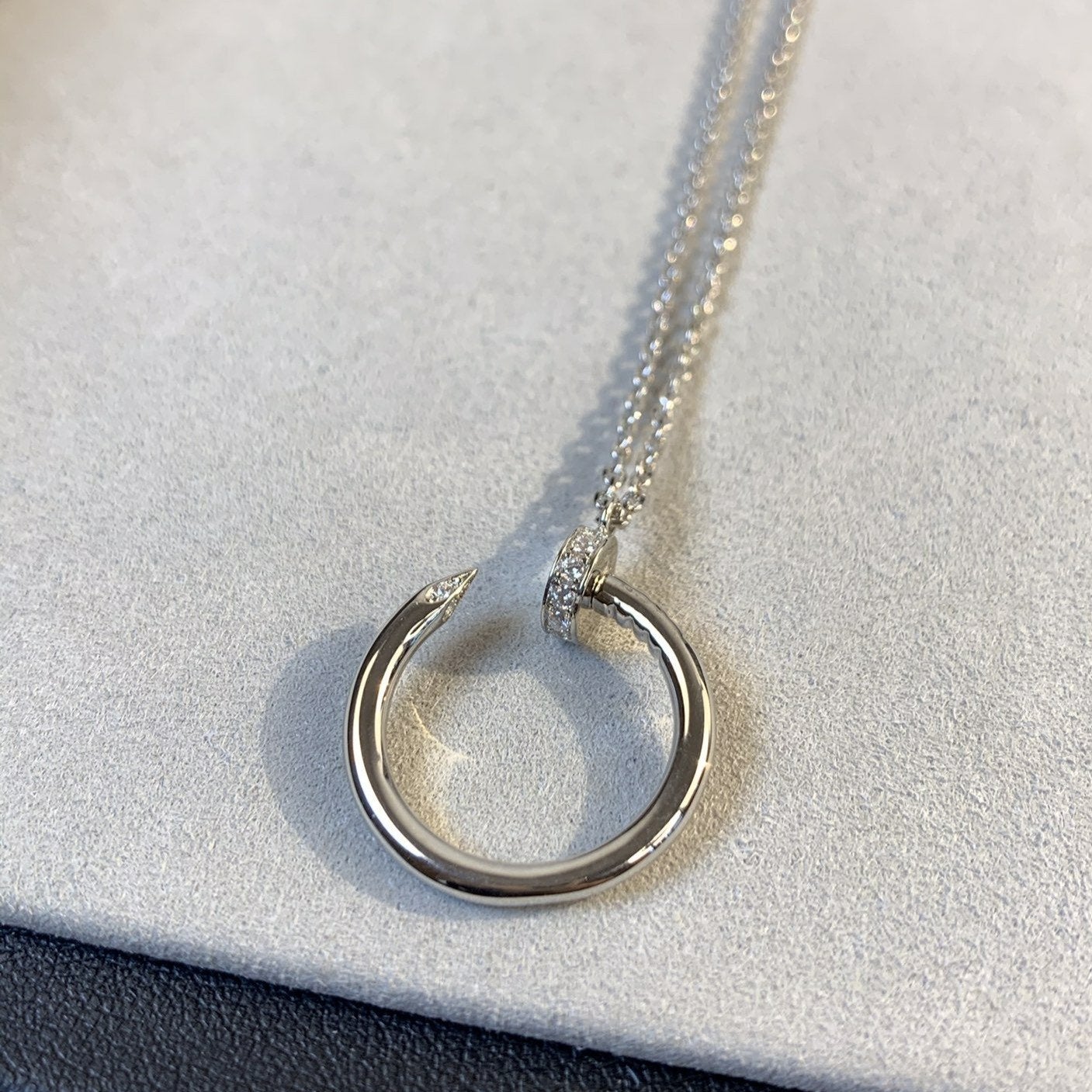 [Royal Jewelry]JUSTE NECKLACE SILVER