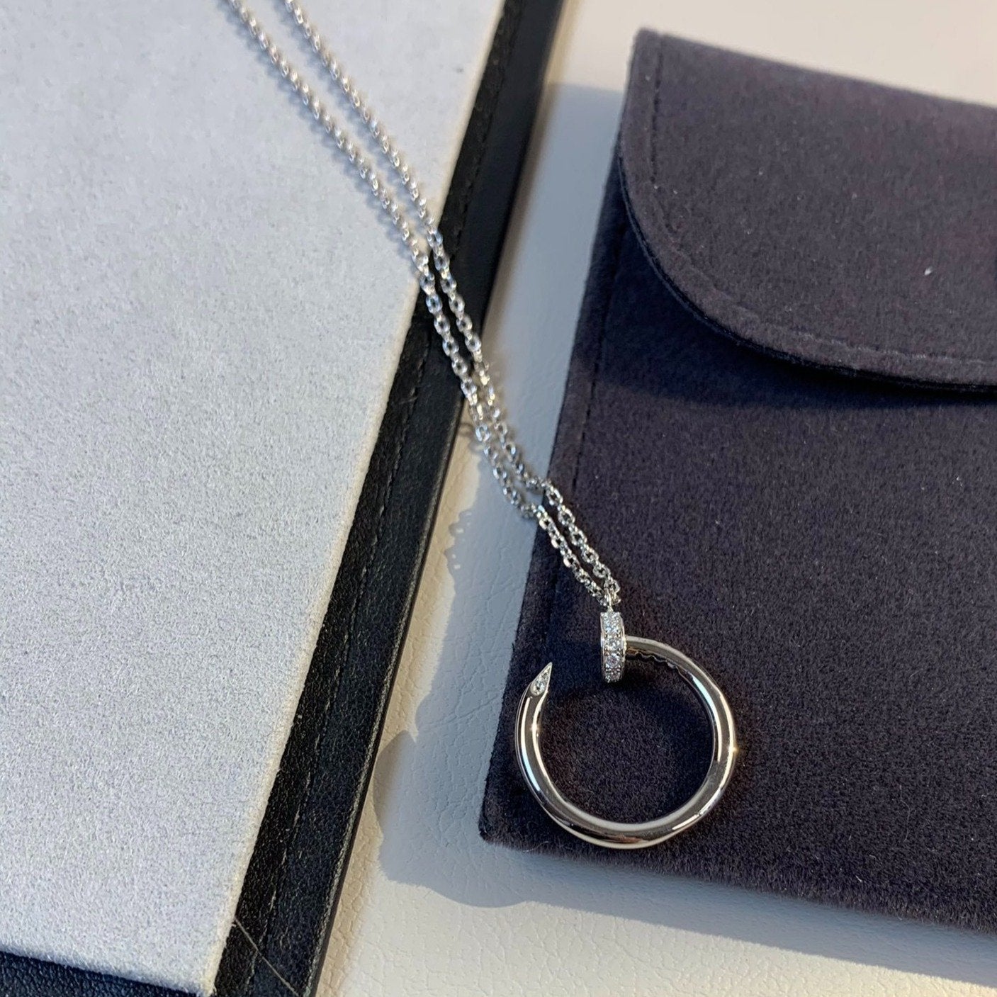 [Royal Jewelry]JUSTE NECKLACE SILVER