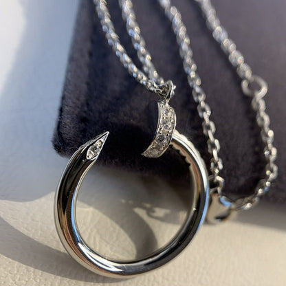 [Royal Jewelry]JUSTE NECKLACE SILVER