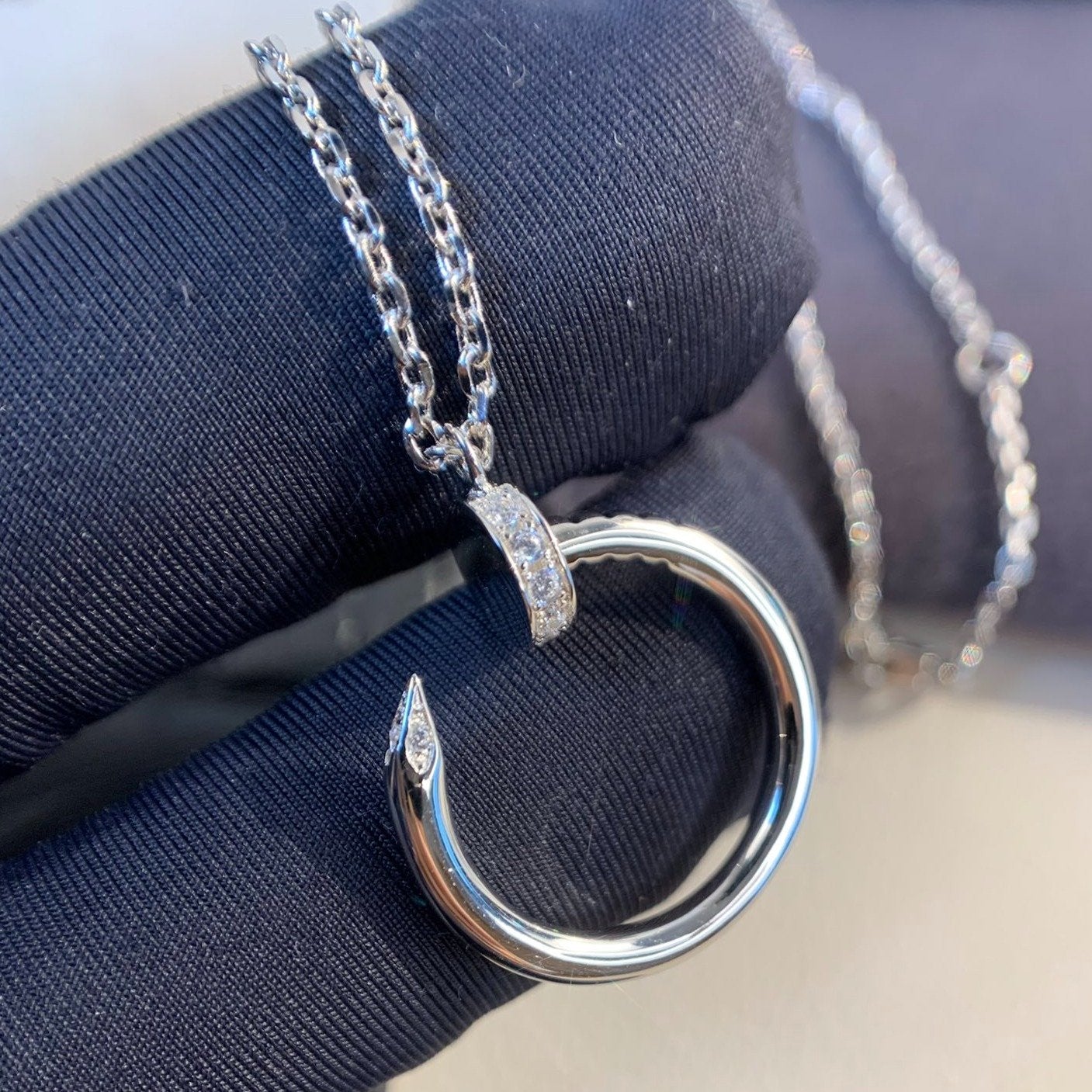 [Royal Jewelry]JUSTE NECKLACE SILVER