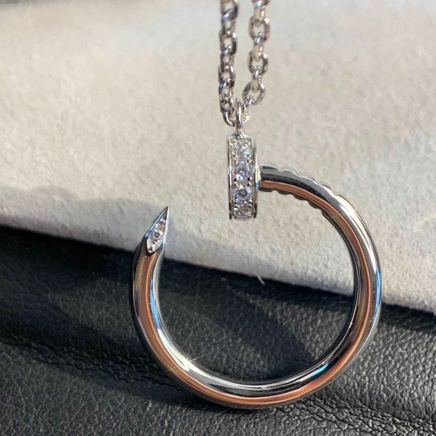 [Royal Jewelry]JUSTE NECKLACE SILVER