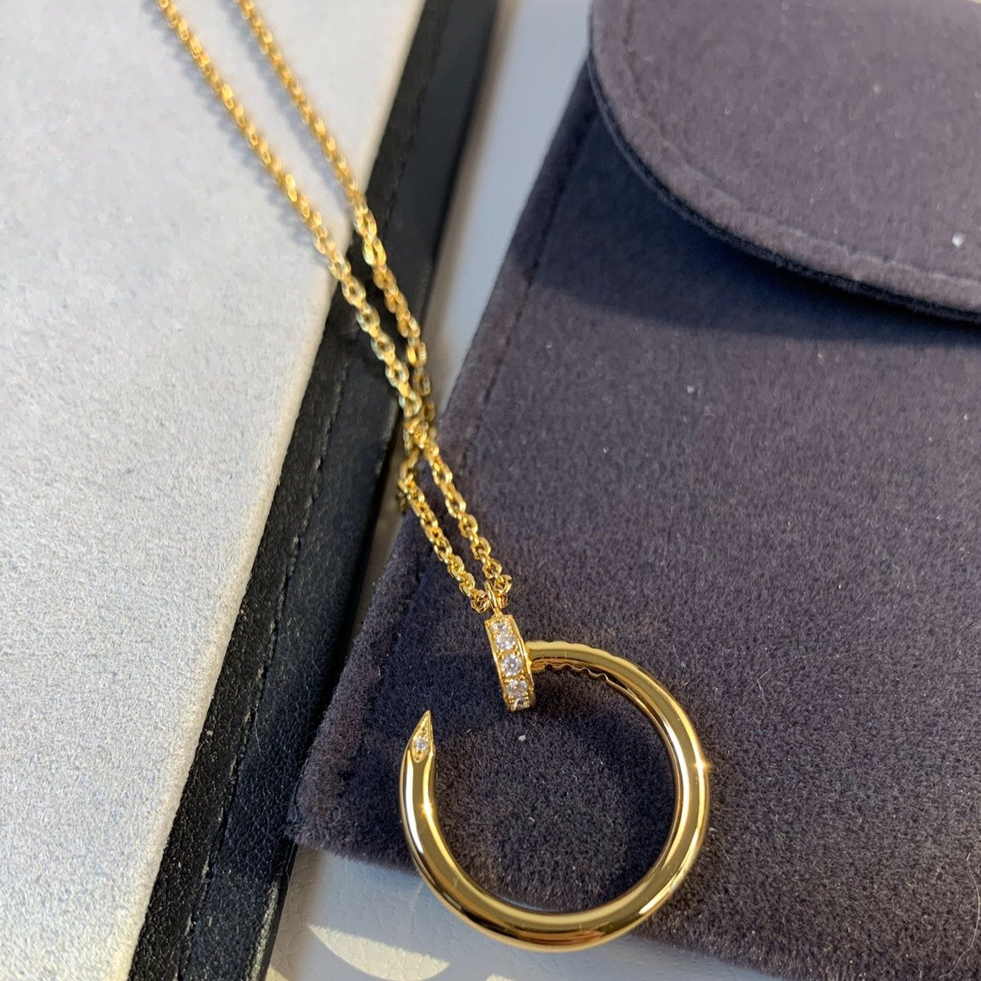 [Royal Jewelry]JUSTE NECKLACE GOLD