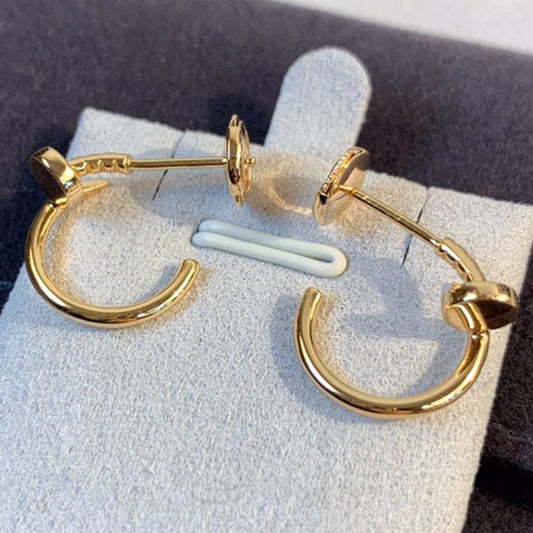 [Royal Jewelry]JUSTE EARRINGS PINK GOLD