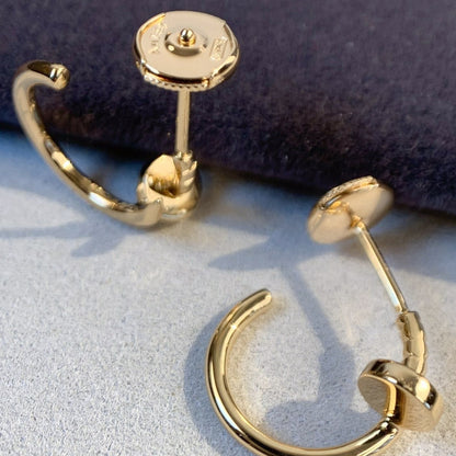 [Royal Jewelry]JUSTE EARRINGS PINK GOLD