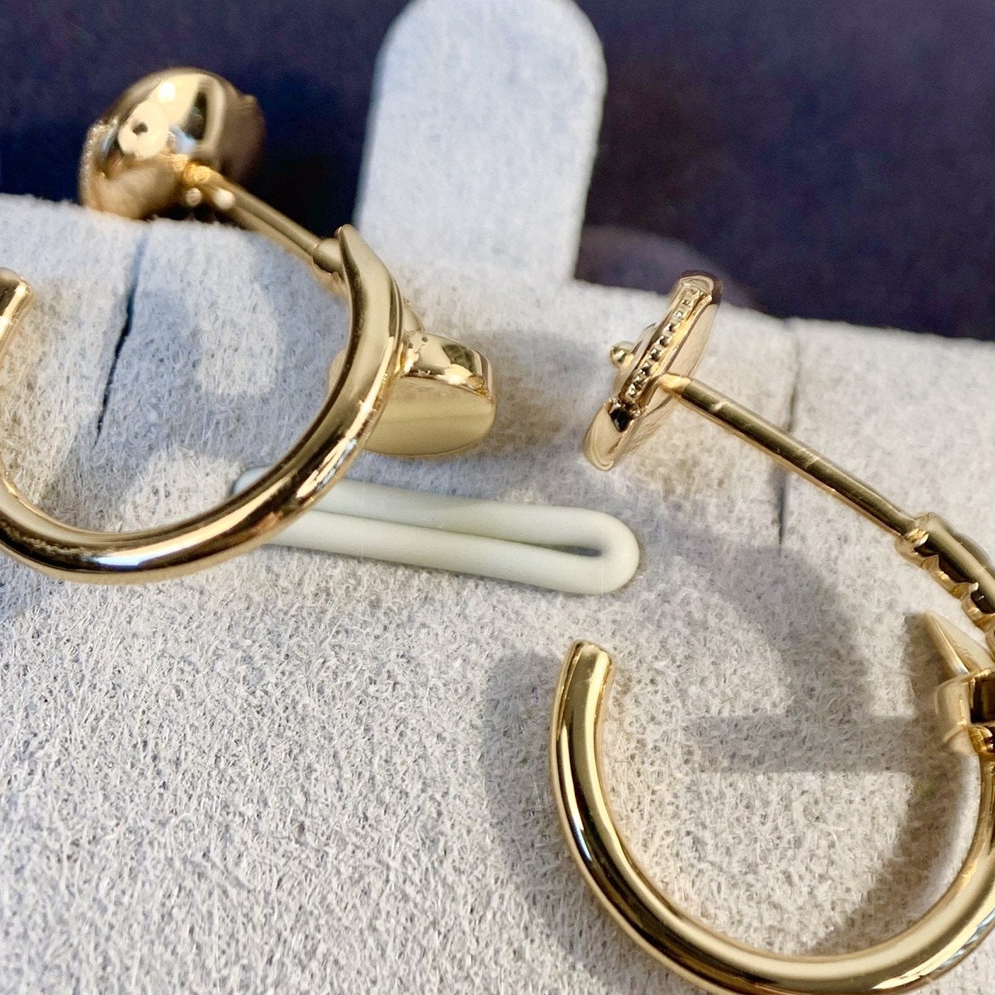 [Royal Jewelry]JUSTE EARRINGS PINK GOLD