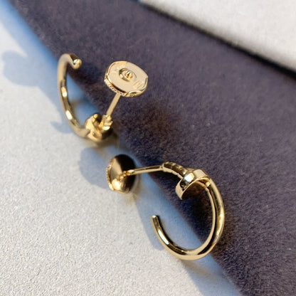 [Royal Jewelry]JUSTE EARRINGS PINK GOLD