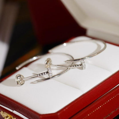 [Royal Jewelry]JUSTE EARRINGS DIAMONDS 1.8MM