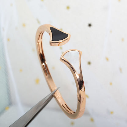 [Royal Jewelry]DREAM BRACELET OPEN PINK GOLD MOP