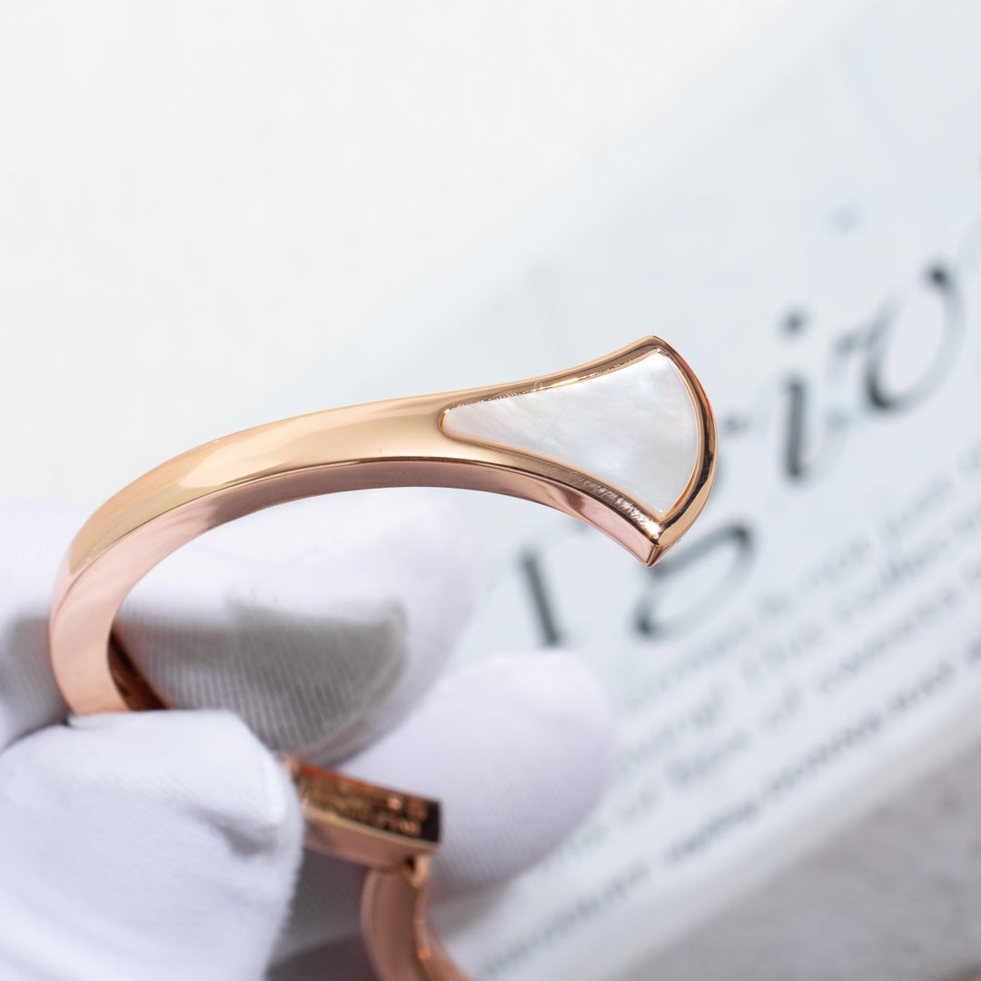 [Royal Jewelry]DREAM BRACELET OPEN PINK GOLD MOP