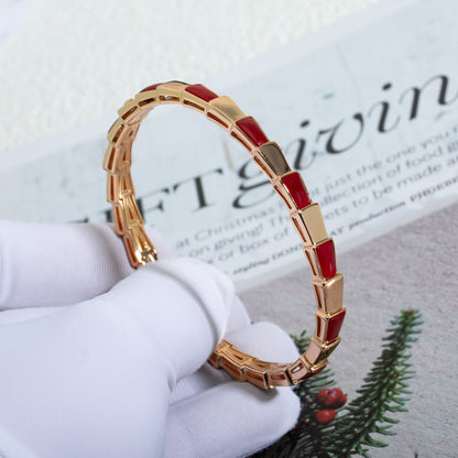 [Royal Jewelry]SERPENTI BRACELET PINK GOLD RUBELLITE