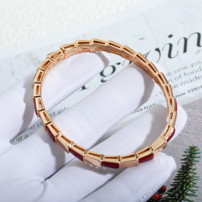 [Royal Jewelry]SERPENTI BRACELET PINK GOLD RUBELLITE