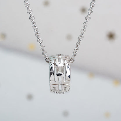 [Royal Jewelry]PARENTESI NECKLACE SILVER