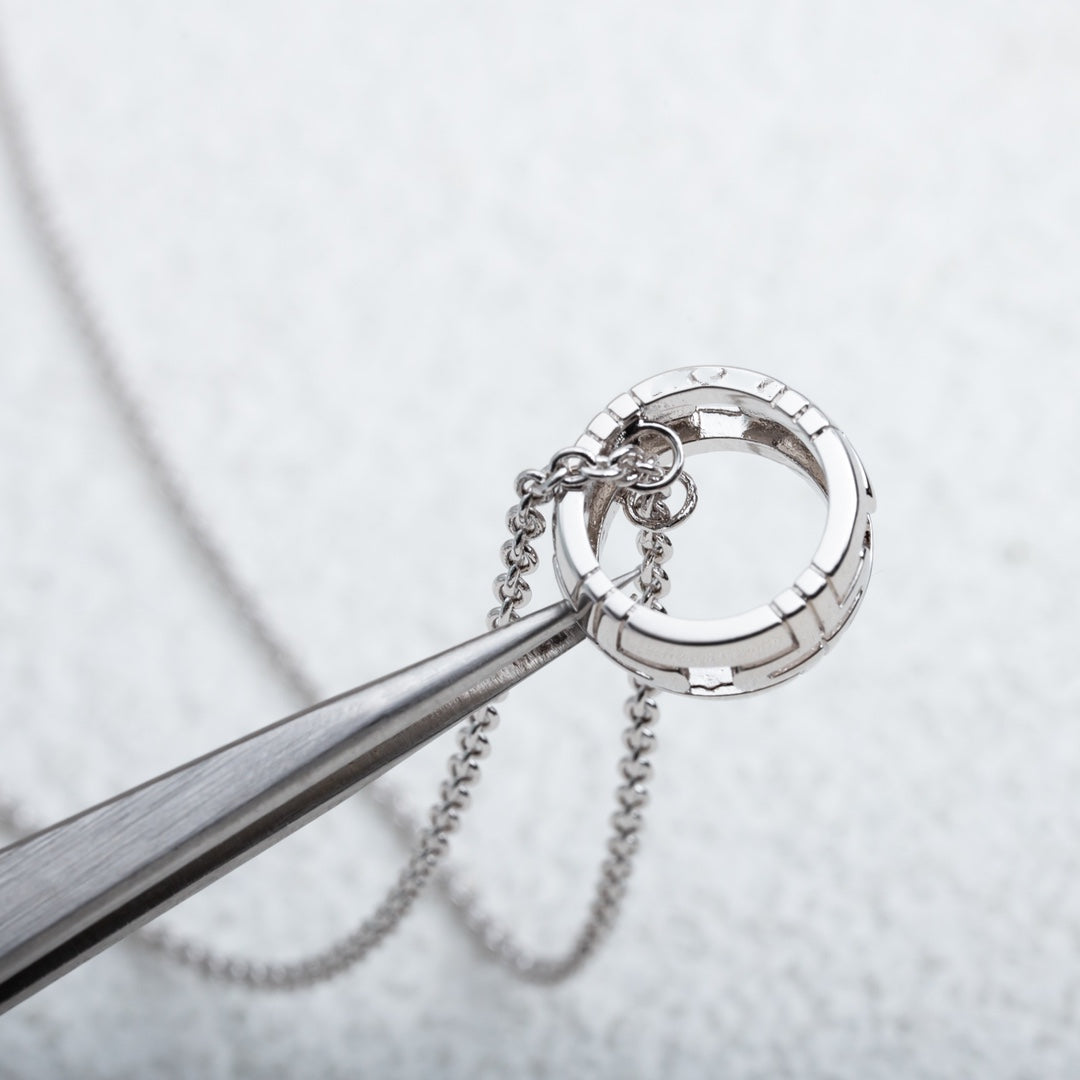[Royal Jewelry]PARENTESI NECKLACE SILVER