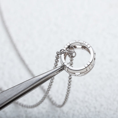 [Royal Jewelry]PARENTESI NECKLACE SILVER