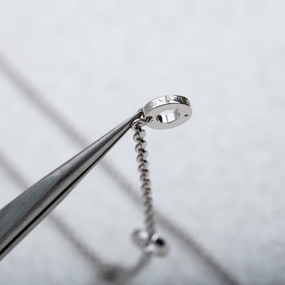 [Royal Jewelry]PARENTESI NECKLACE SILVER
