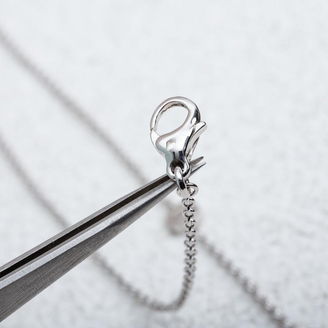 [Royal Jewelry]PARENTESI NECKLACE SILVER