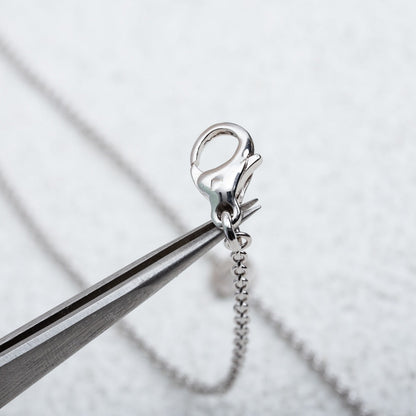 [Royal Jewelry]PARENTESI NECKLACE SILVER