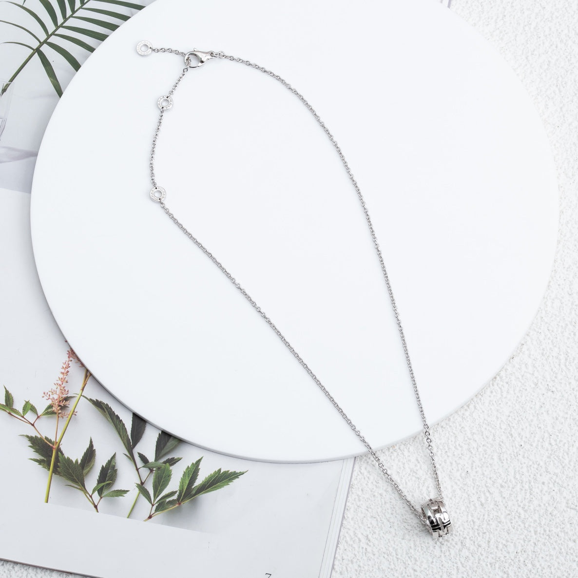 [Royal Jewelry]PARENTESI NECKLACE SILVER