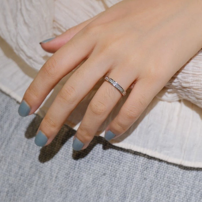 [Royal Jewelry]LOVE RING 2.65MM DIAMOND