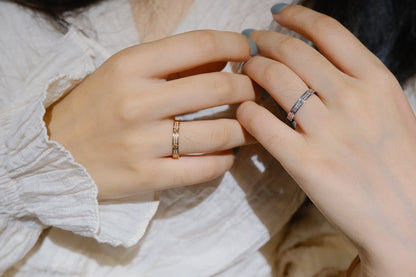 [Royal Jewelry]LOVE RING 2.65MM DIAMOND