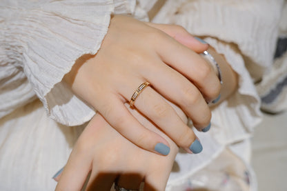 [Royal Jewelry]LOVE RING 2.65MM DIAMOND