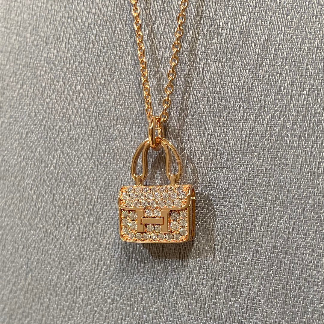 [Royal Jewelry]CONSTANCE PEDANT DIAMOND NECKLACE