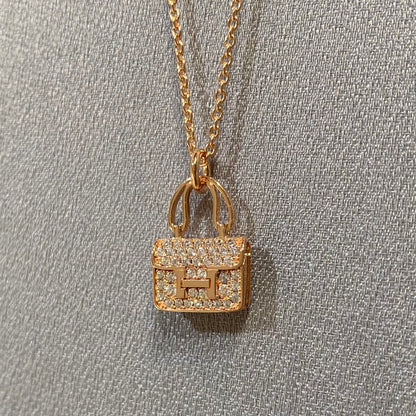 [Royal Jewelry]CONSTANCE PEDANT DIAMOND NECKLACE