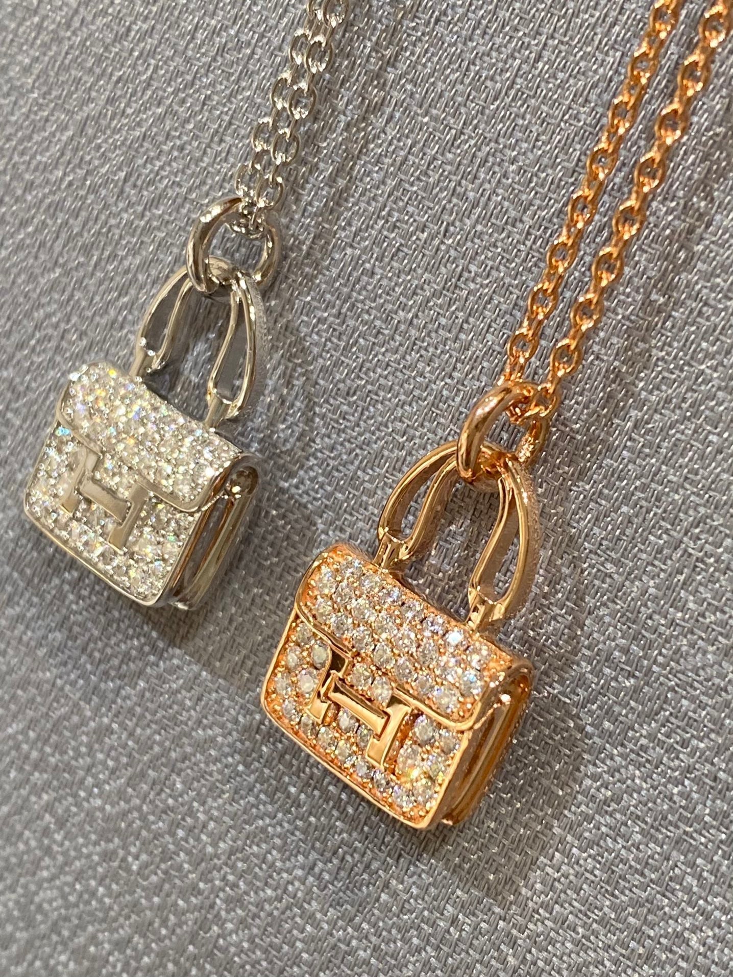 [Royal Jewelry]CONSTANCE PEDANT DIAMOND NECKLACE