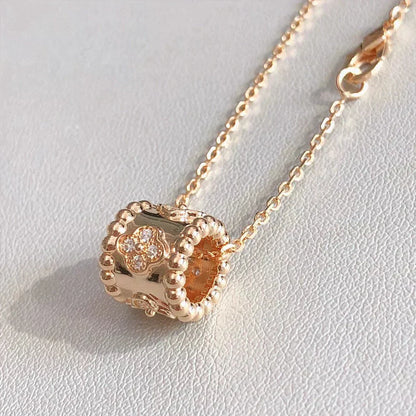 [Royal Jewelry]PERLEE PEDANT NECKLACE GOLD / ROSE GOLD