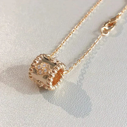 [Royal Jewelry]PERLEE PEDANT NECKLACE GOLD / ROSE GOLD