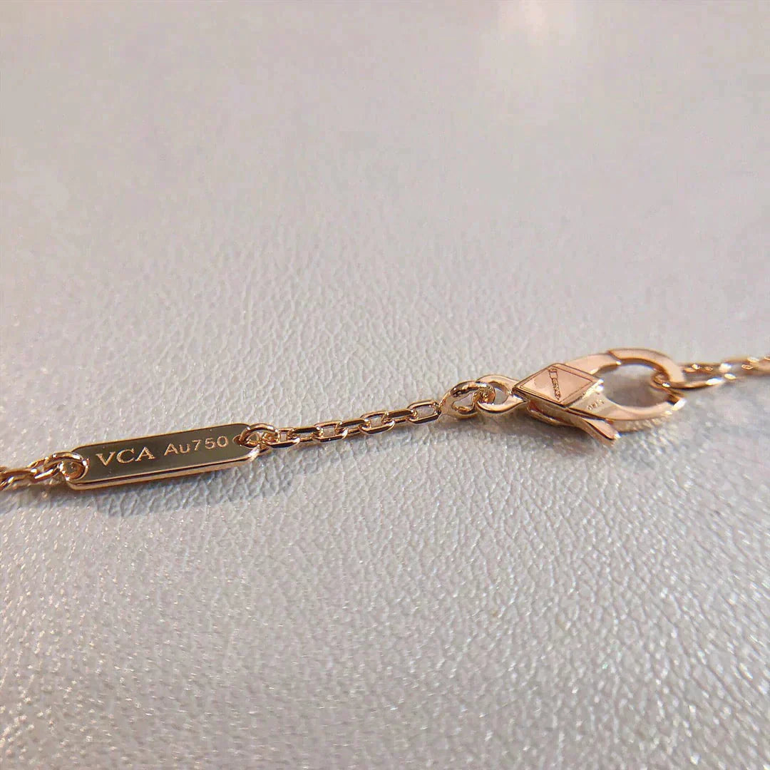 [Royal Jewelry]PERLEE PEDANT NECKLACE GOLD / ROSE GOLD