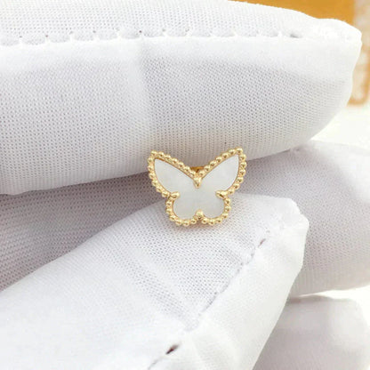 [Royal Jewelry]SWEET BUTTERFLY MOP EARSTUDS