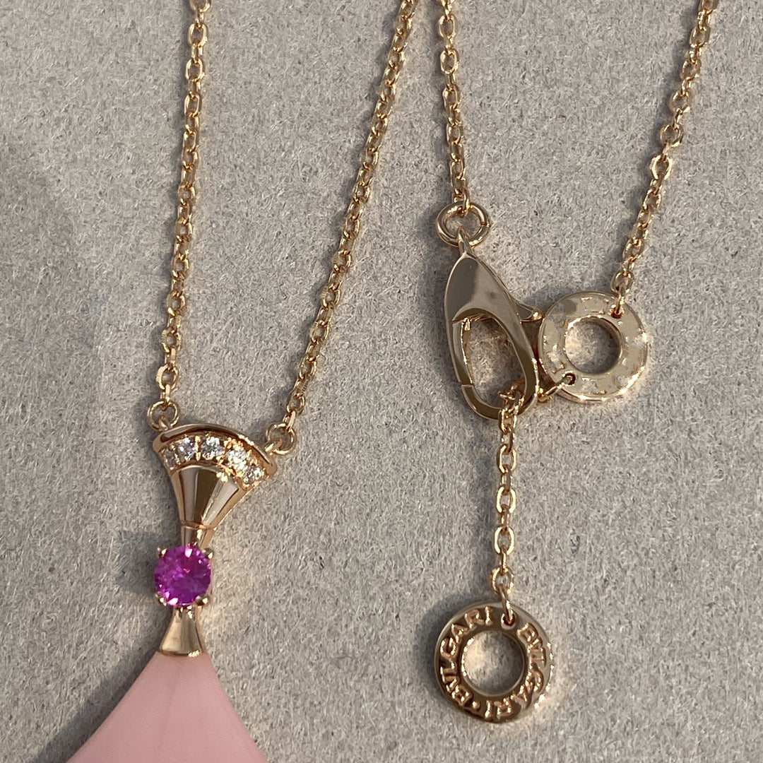 [Royal Jewelry]DREAM NECKLACE PINK OPAL