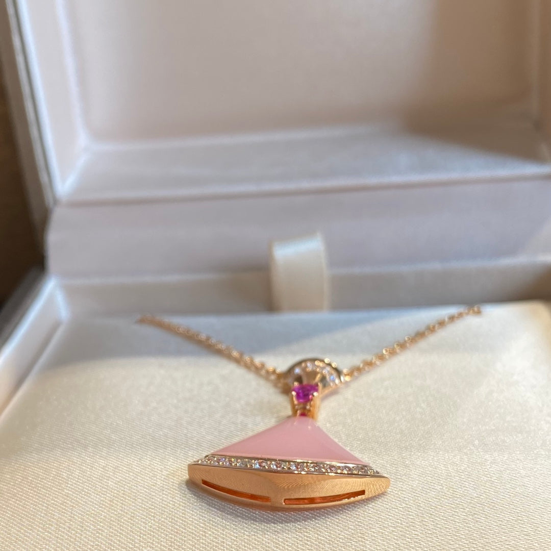 [Royal Jewelry]DREAM NECKLACE PINK OPAL