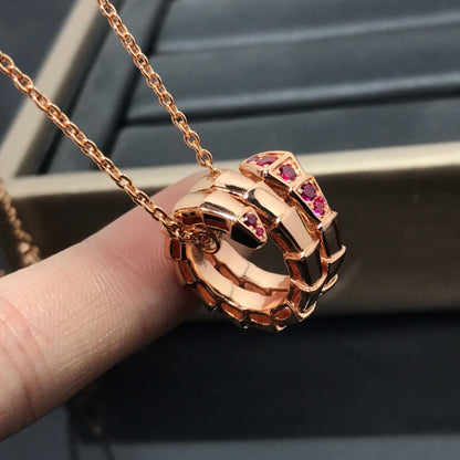 [Royal Jewelry]SERPENTI PEDANT NECKLACE