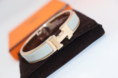 [Royal Jewelry]H LIGHT BLUE BRACELET