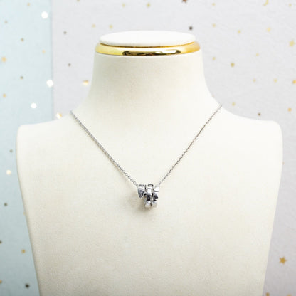 [Royal Jewelry]SERPENTI SILVER NECKLACE DIAMOND