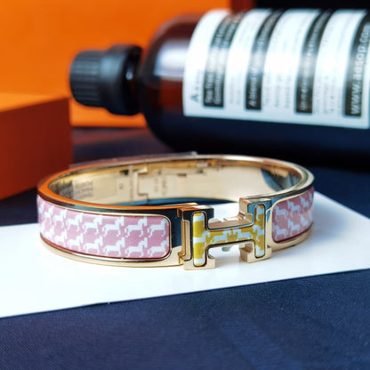 [Royal Jewelry]H HORSE BRACELET 12MM