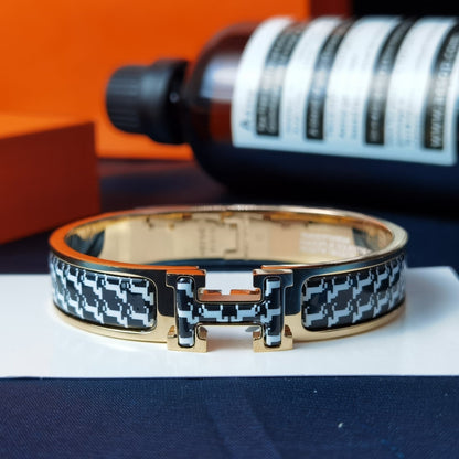 [Royal Jewelry]H HORSE BRACELET 12MM