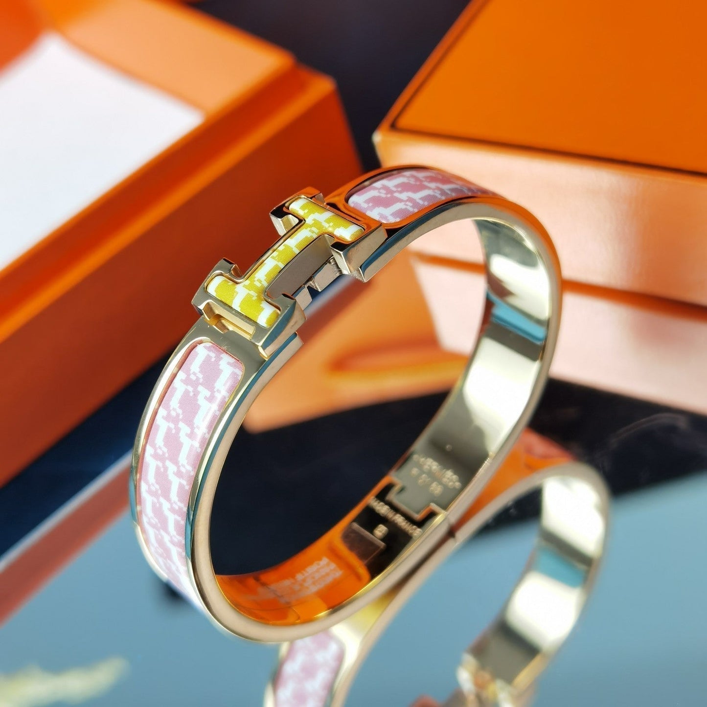 [Royal Jewelry]H HORSE BRACELET 12MM