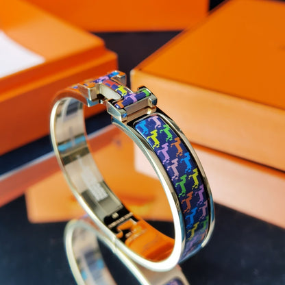 [Royal Jewelry]H HORSE BRACELET 12MM