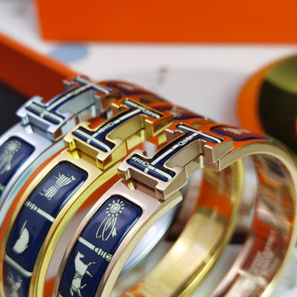 [Royal Jewelry]H COUVERTURES DARK BLUE BRACELET