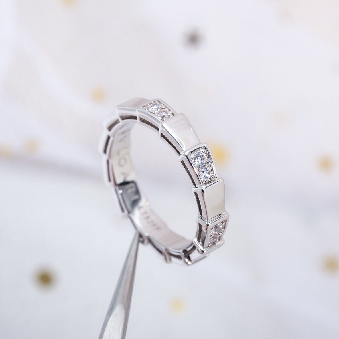 [Royal Jewelry]SERPENTI RING SILVER  3MM
