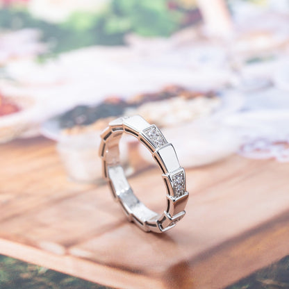 [Royal Jewelry]SERPENTI RING SILVER  3MM