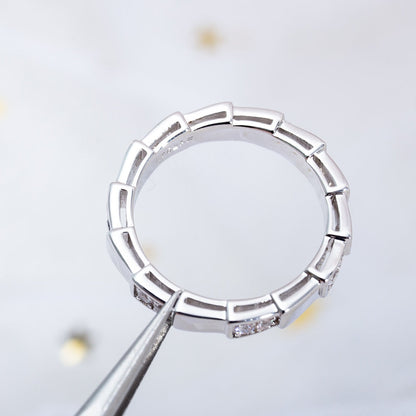 [Royal Jewelry]SERPENTI RING SILVER  3MM