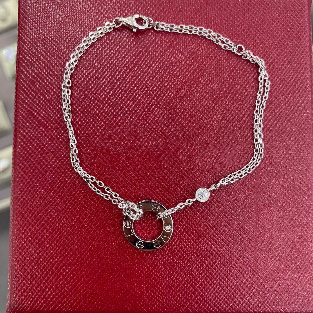 [Royal Jewelry]LOVE BRACELET 2 DIAMOND