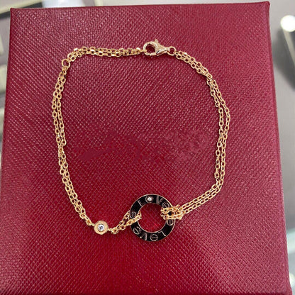[Royal Jewelry]LOVE BRACELET 2 DIAMOND