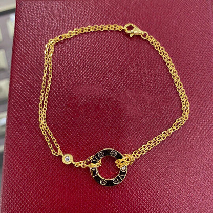 [Royal Jewelry]LOVE BRACELET 2 DIAMOND