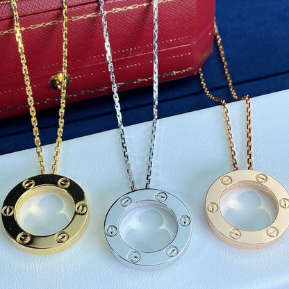 [Royal Jewelry]LOVE NECKLACE 16MM